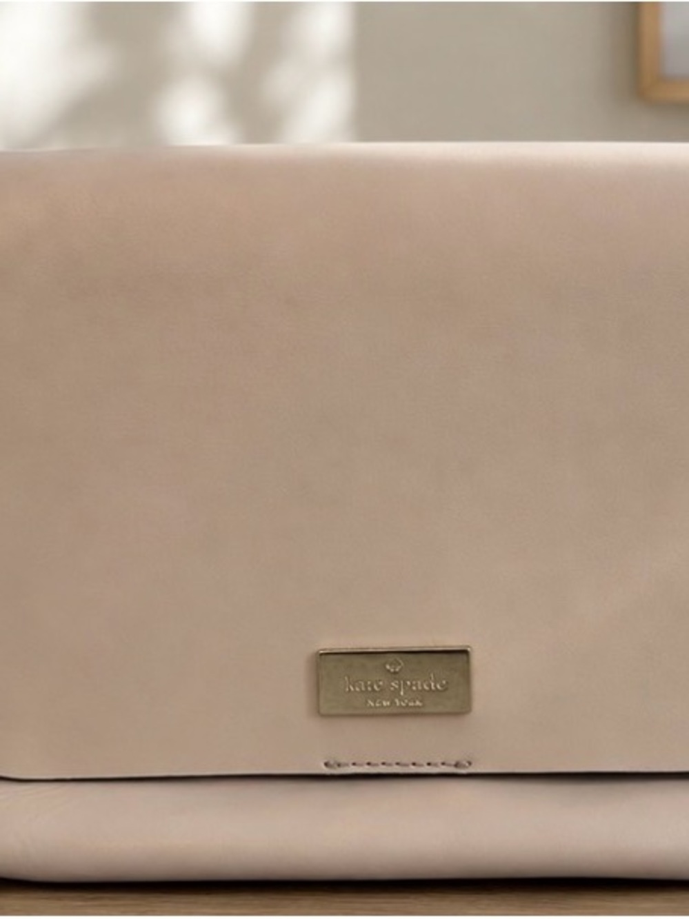 Kate Spade New York Blush Leather Crossbody Purse
